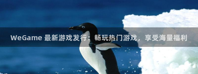 新城平台登录入口官网首页查询：WeGame 最新游戏发行：畅玩热门游戏，享受海量福利